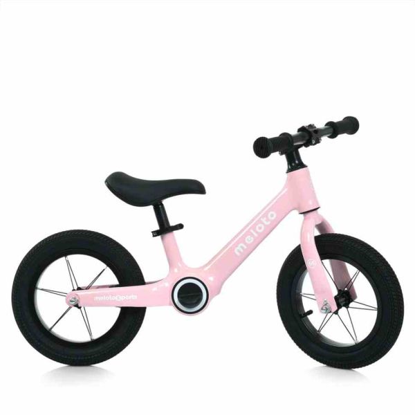 Біговел дитячий MBB 1048-3 колеса 12 дюймів, рожевий