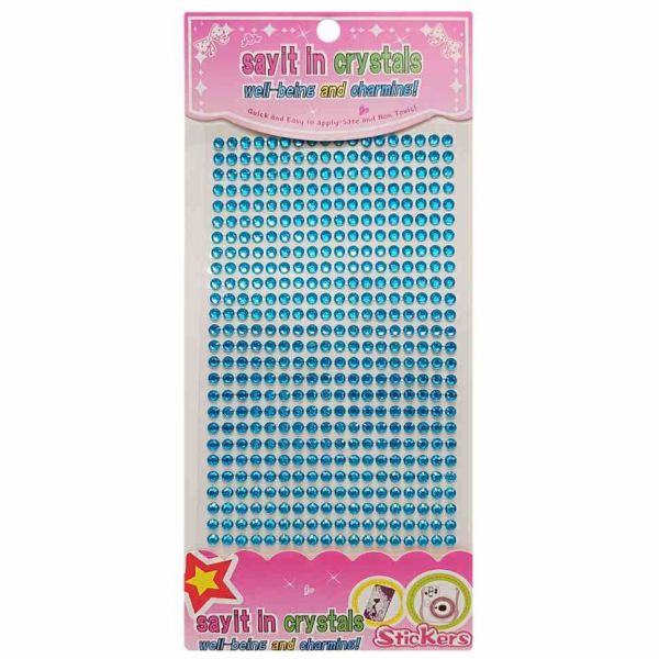 Напівнамистини наклейки Планшетка-№19, 4 мм, на планшетці 468 шт