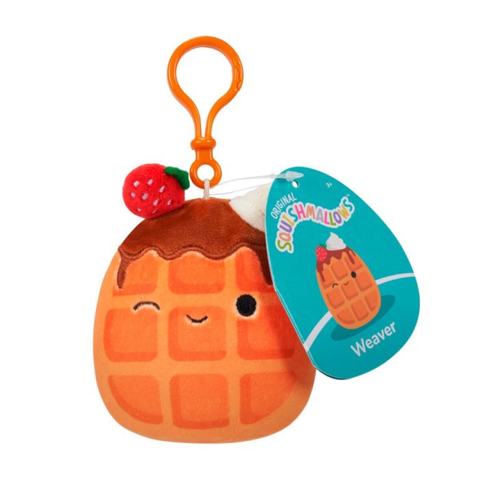 М'яка іграшка на кліпсі "Вафелька Вівер" Squishmallows SQCP00219, 9 см