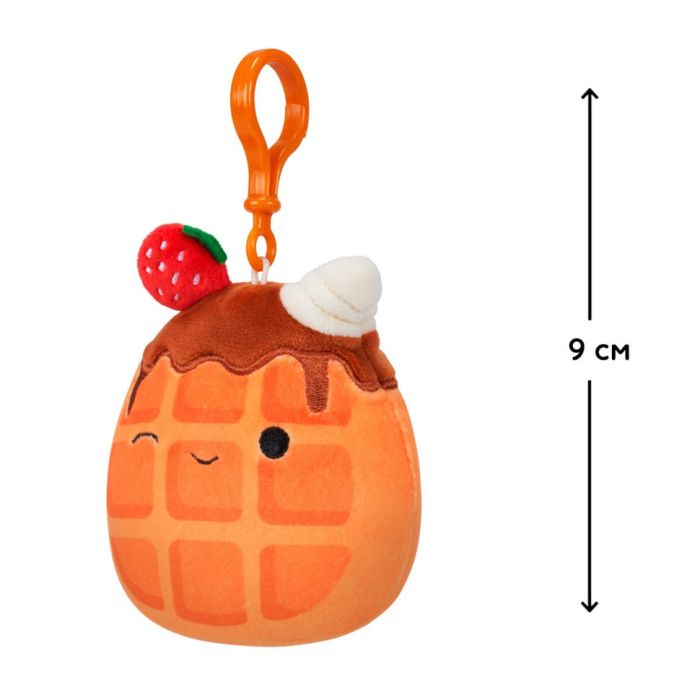 М'яка іграшка на кліпсі "Вафелька Вівер" Squishmallows SQCP00219, 9 см