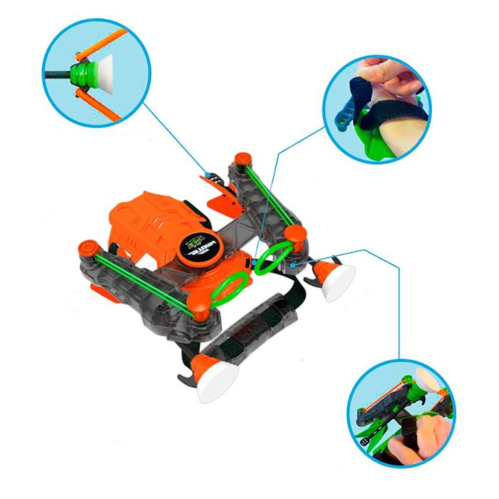 Іграшковий лук на зап'ясті WRIST BOW Zing AS140O, 3 стріли