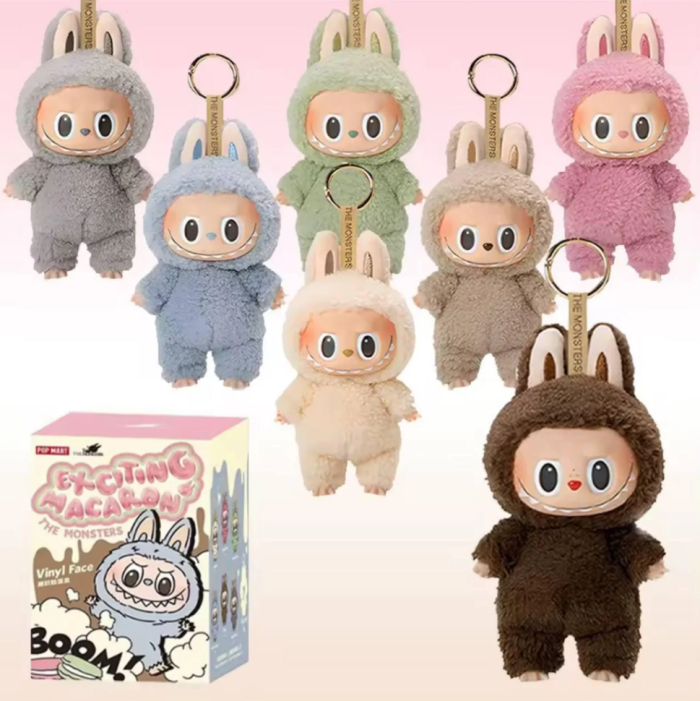 Дитяча м'яка іграшка-брелок The Monsters Labubu Labubu-1 в асортименті