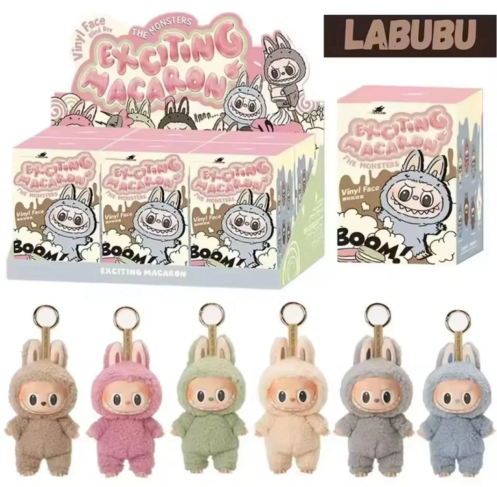 Дитяча м'яка іграшка-брелок The Monsters Labubu Labubu-1 в асортименті