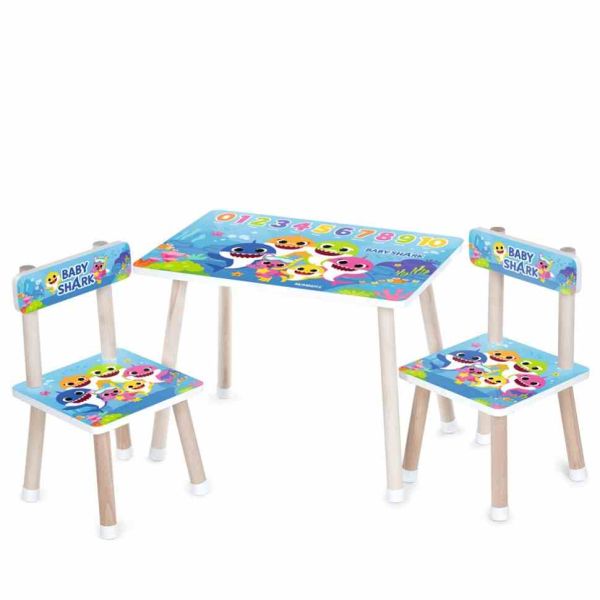 Дитячий столик M 501-20 стільниця 60 х 40 см, 2 стільчики