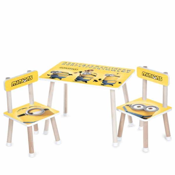 Дитячий столик M 501-27 стільниця 60 х 40 см, 2 стільчики