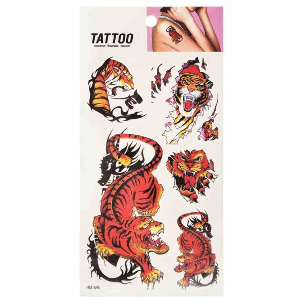 Тимчасове татуювання "Тигри Tattoo" 1020-HM1696