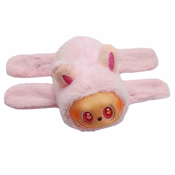 Дитяча м'яка іграшка-браслет The Monsters Labubu LBB-R(Pink)