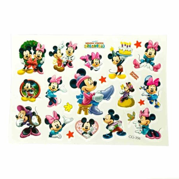 Дитячі тимчасові тату "Mouse №4" cg-356, 15х10 см