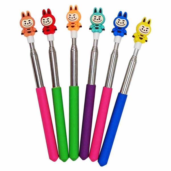 Телескопічна указка палець Пікмі "LABUBU" PCM-LBB довжина 68 см, в асортименті