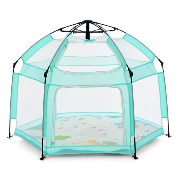 Дитячий манеж MR 1512 Dusty Green 146×127×110 см