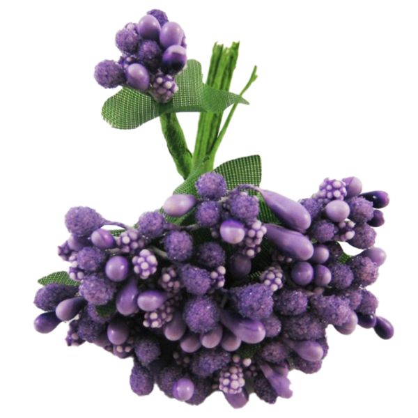 Декоративні тичинки для творчості KV-712 пучок 12 штук