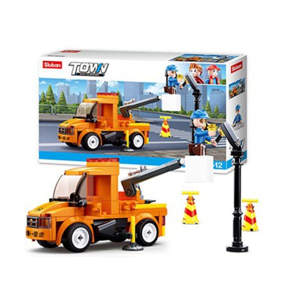 Дитячий конструктор "Town city cleaner" M38-B0781D 122 деталі