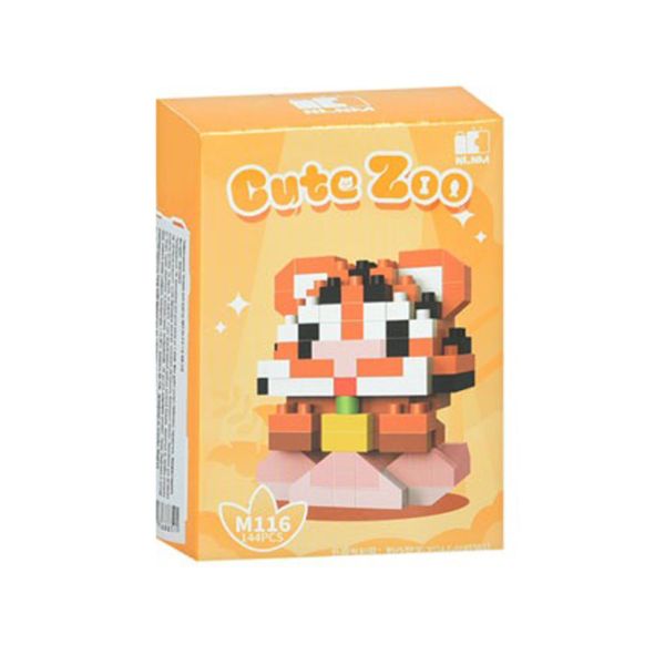 Дитячий конструктор "Cute Zoo" M116K 116 деталей
