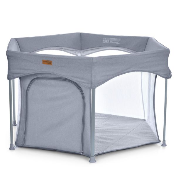 Дитячий манеж SWIFT 6 ME 1195 Gray 145х117х74 см