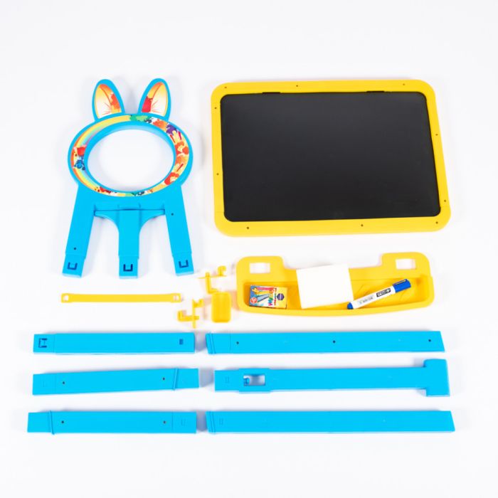 Дитяча дошка для малювання магнітна 013777/1 жовто-блакитна