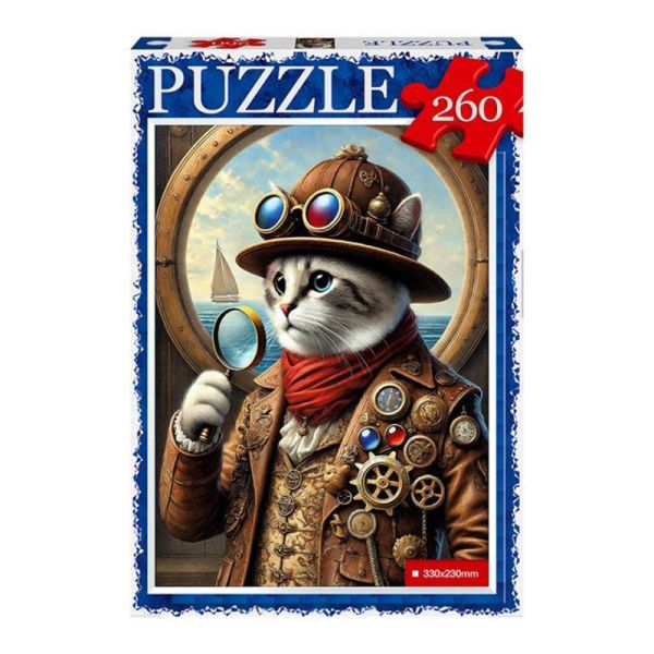Пазл класичний "Котик" С260-14-13, 260 елементів