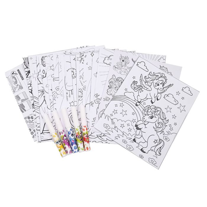 Ароматний набір для творчості Чарівний світ Scentos 20210 серії "Clean Colouring"