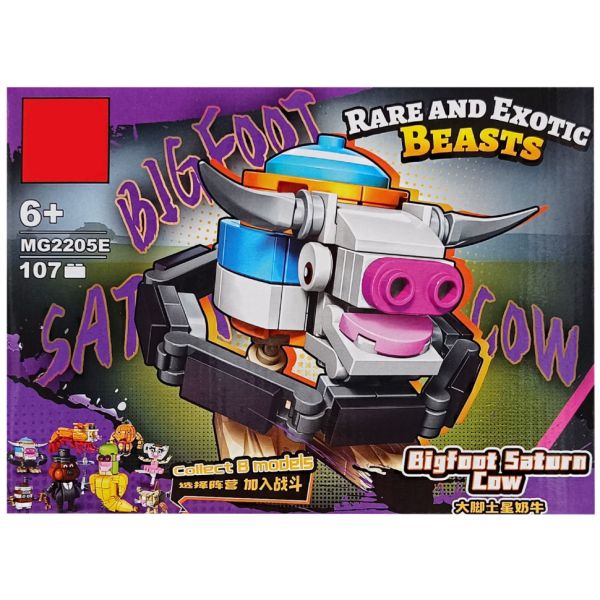 Дитячий конструктор "Bigfoot Saturn Cow" MG2205E 107 деталей