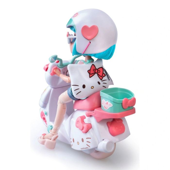 Дитяча лялька "Красуня пінк на скутері" 4SF Manga Dolls HKTF3000 серії "Hello Kitty"