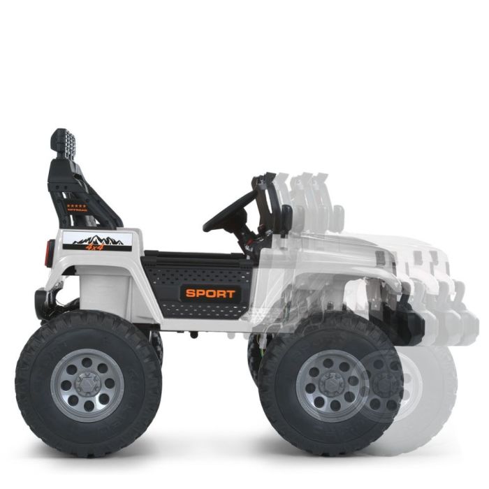 Дитячий електромобіль Джип M 6204EBLR-1(24V) до 60 кг