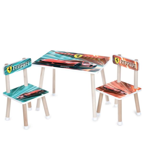 Дитячий столик M 501-33 стільниця 60 х 40 см, 2 стільчики
