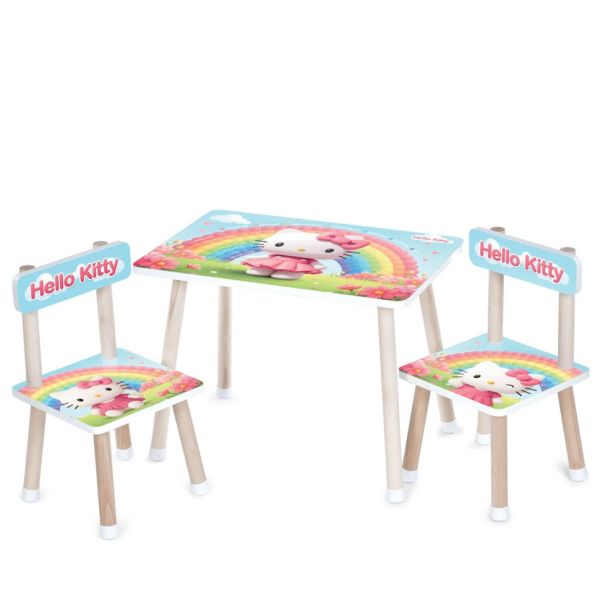 Дитячий столик M 501-34 стільниця 60 х 40 см, 2 стільчики