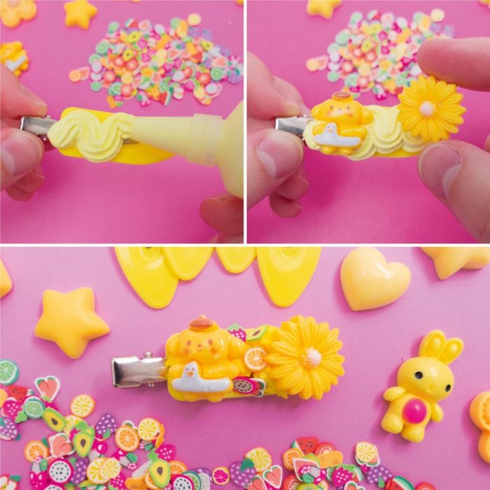 Дитячий набір для творчості "Заколки своїми руками" VT4600-02 жовтий