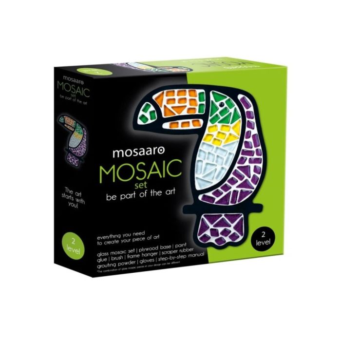 Дитячий набір для творчості кришталева мозаїка "Тукан" MA2001