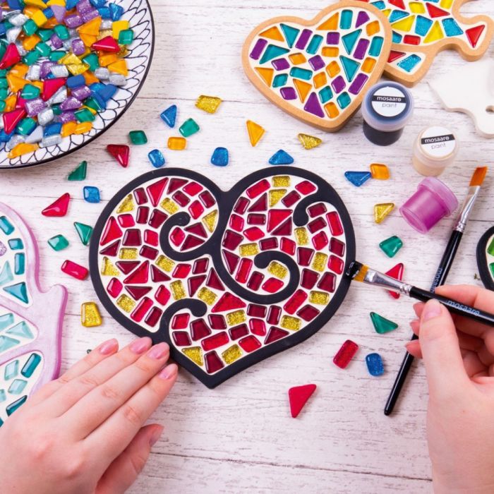Дитячий набір для творчості кришталева мозаїка "Сердце" MA2005