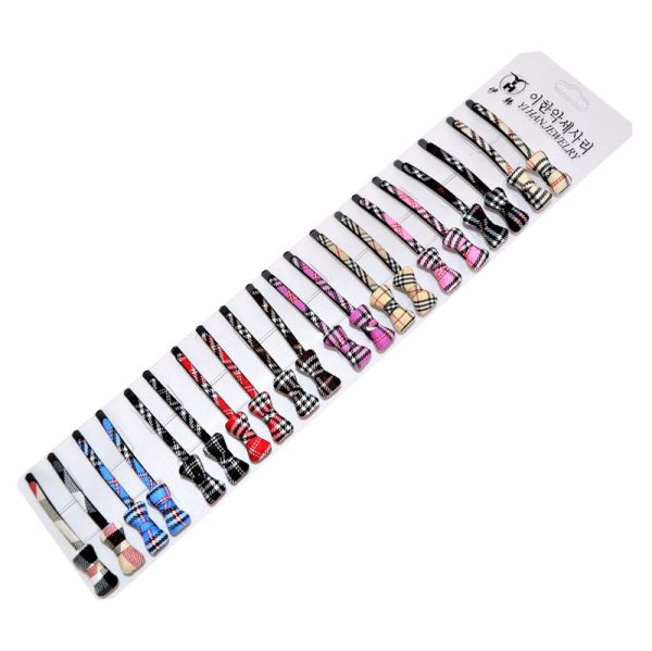 Невидимка для волосся "Бербері банти" 1300-027