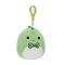 М'яка іграшка Діно Денні Squishmallows SQCP00151 на кліпсі 9 см