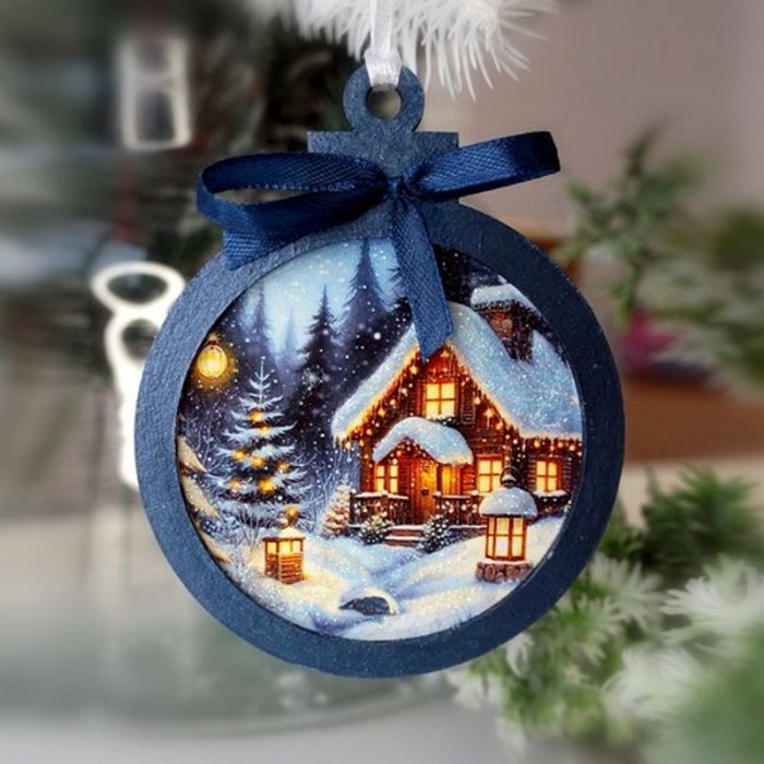 Творчий набір для створення 3-х ялинкових прикрас "Fairytale Christmas" FDCKW-051