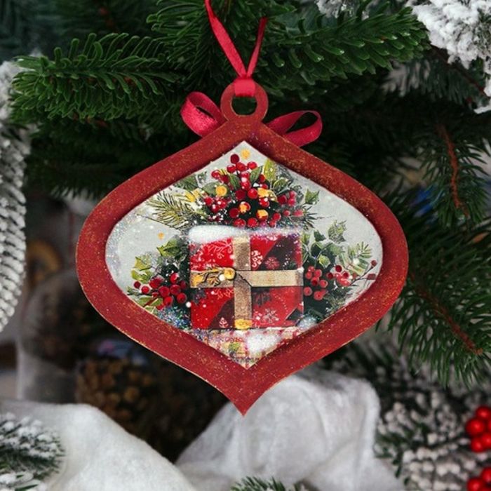 Творчий набір для створення 3-х ялинкових прикрас "Vintage Christmas" FDCKW-053