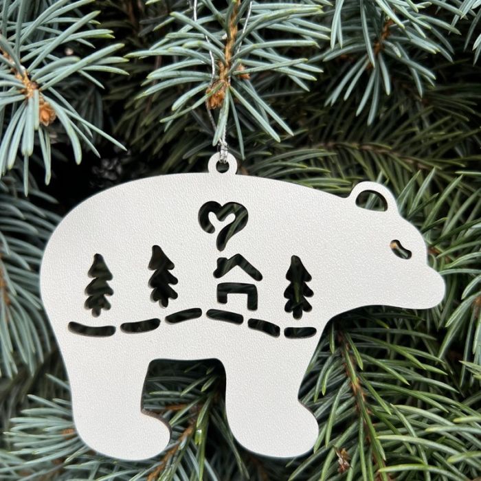 Набір ялинкових прикрас "Казкові звірятка етно" FDZ-532-1, 10 шт