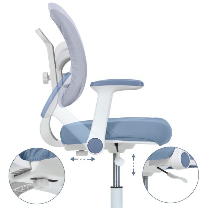 Дитяче крісло M 6250-4 з підлокітником і підніжкою