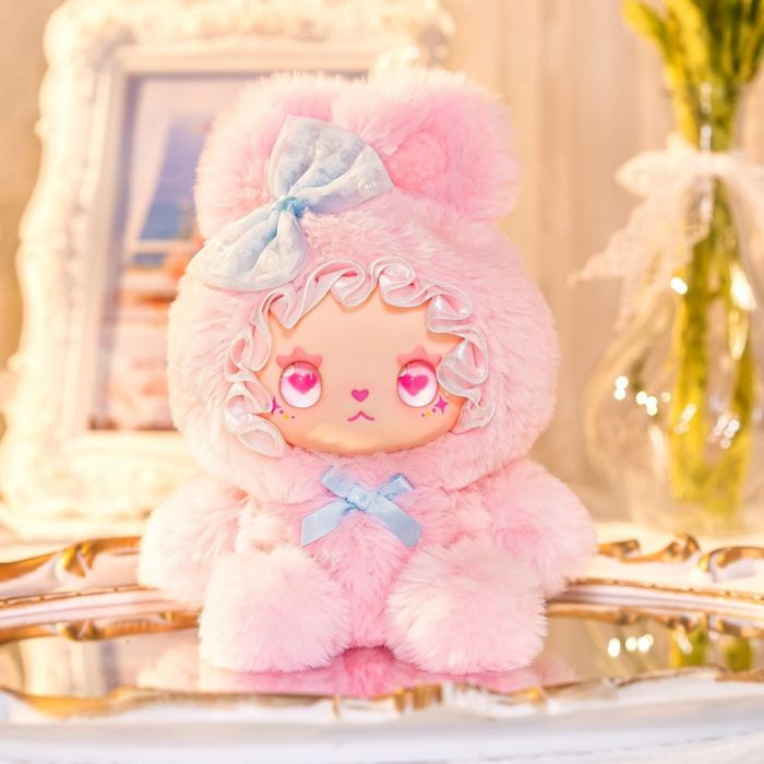 Колекційна м'яка іграшка з кільцем "Зайчики" POP TOP Lucky Emma MJ-000090 серії "Lovely Emma"