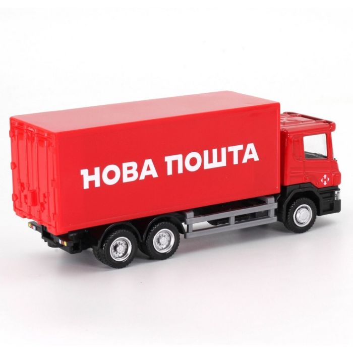 Автомодель дитяча Scania "Нова Пошта" TechnoDrive 250414U, масштаб 1:64