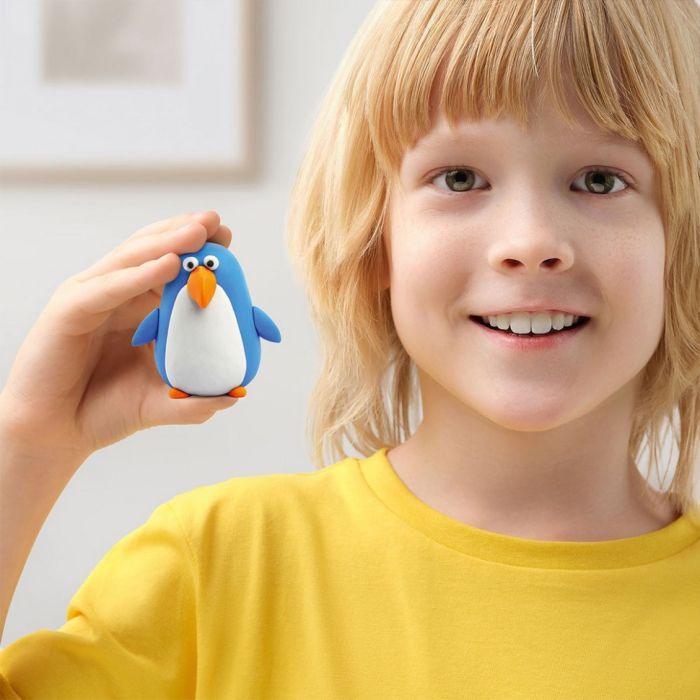 Меганабір пластиліну "Птахи" ЛІПАКА 15013-UA01 самостійно твердне