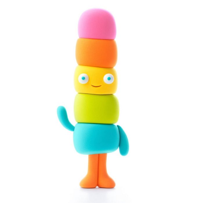 Набір пластиліну "Файні морозивка: Тепльодик" ЛІПАКА 30145-UA01 самостійно твердіє