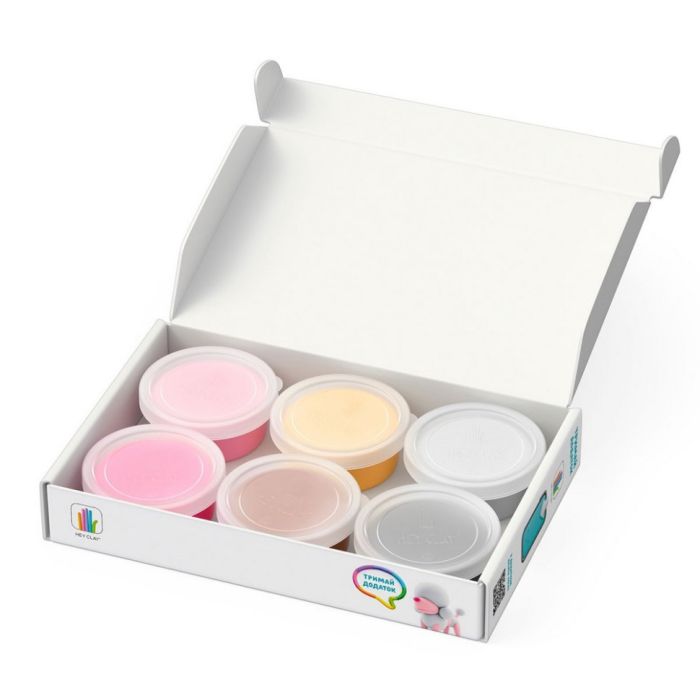 Набір пластиліну "Собаки-Друзі: Комондор Муді, Бульдог Гіпно, Пудель Поппі" ЛІПАКА 60057-UA01 самостійно твердіє