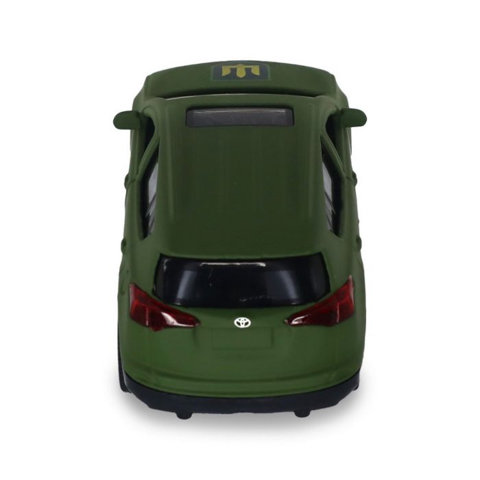 Автомодель серії "Шеврони Героїв" Toyota RAV4 "Сухопутні війська ЗСУ" TechnoDrive KM6198M2