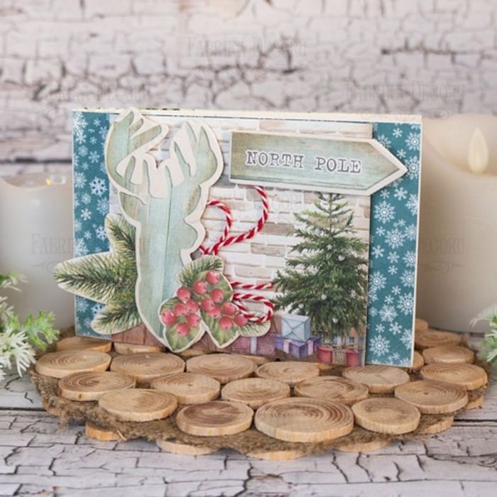 Набір для створення вітальних листівок "Winter wonders" FDGCK-017