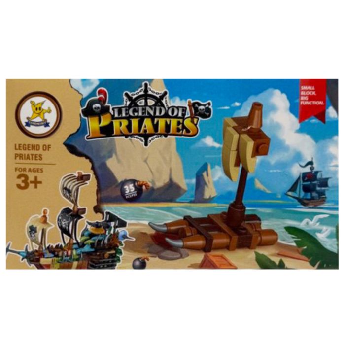 Конструктор дитячий "Legend of Priates" SM194B-1, 35 деталей