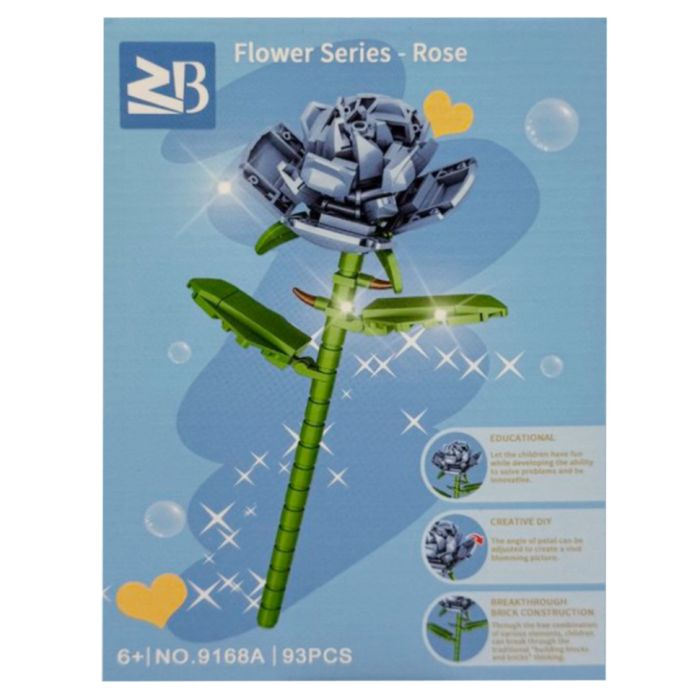 Конструктор дитячий "Rose" 9119A-9168A 93 деталі