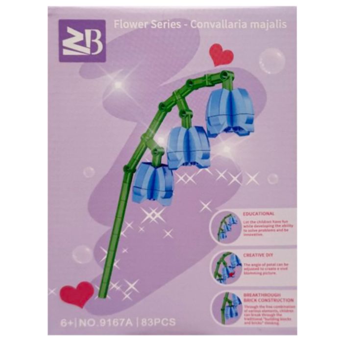 Конструктор дитячий "Convallaria majalis" 9119A-9167A 83 деталі