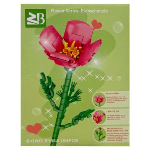Конструктор дитячий "Eschscholtzia" 9119A-9164A 94 деталі
