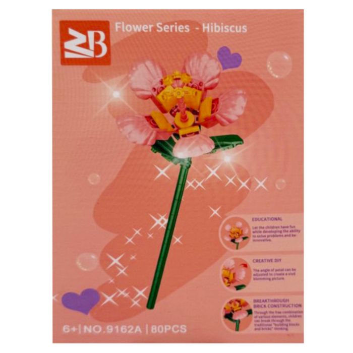 Конструктор дитячий "Hibiscus" 9119A-9162A 80 деталей
