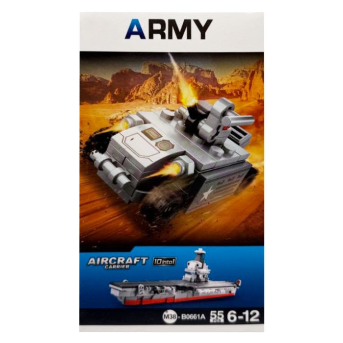 Дитячий конструктор "Aircraft carrier" M38-B0661-1, 55 деталей