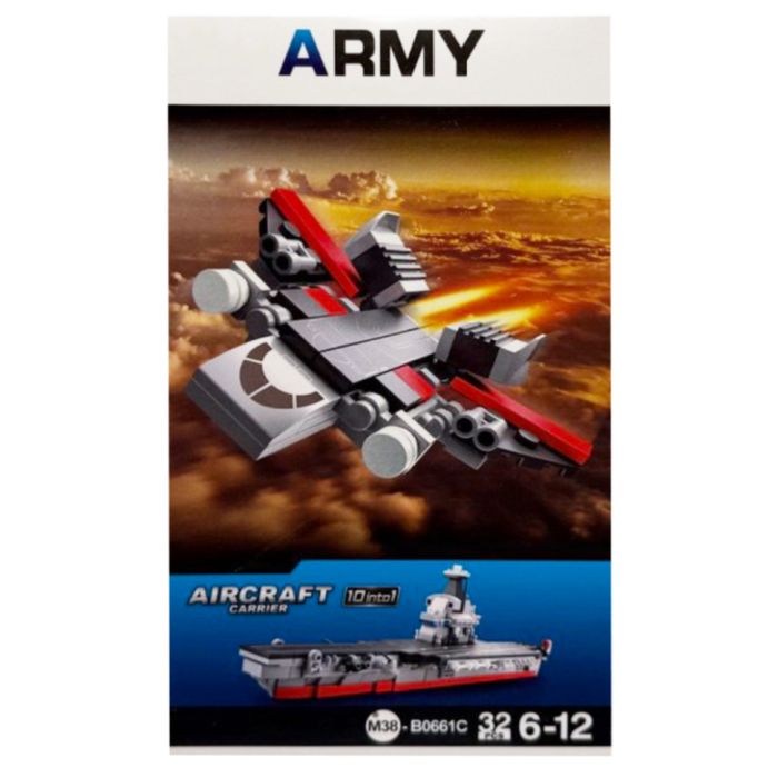 Дитячий конструктор "Aircraft carrier" M38-B0661-3, 32 деталі
