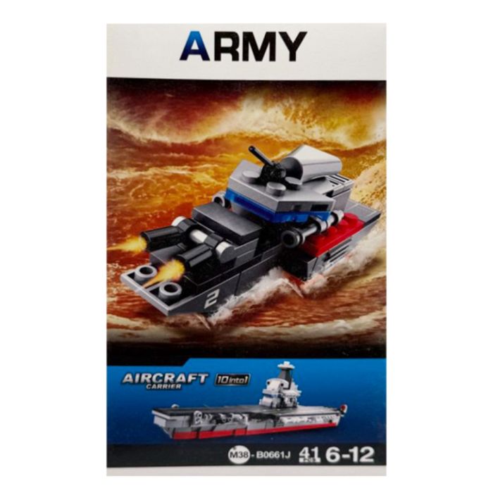 Дитячий конструктор "Aircraft carrier" M38-B0661-10, 41 деталь